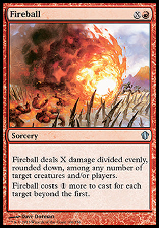 Fireball (Commander 2013 Edition) Light Play