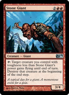 Stone Giant (Magic 2010 Core Set) Medium Play