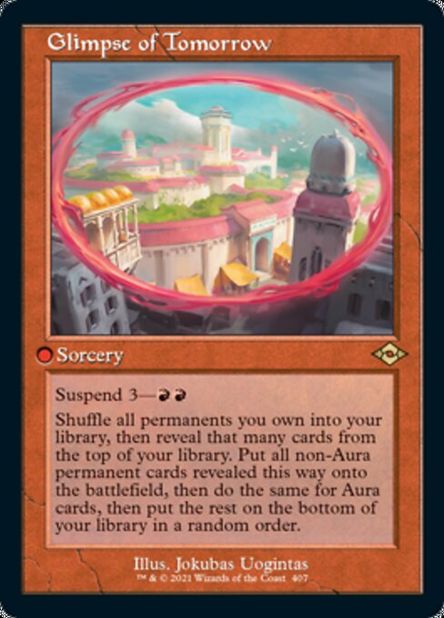 Glimpse of Tomorrow (Retro Frame) (Modern Horizons 2) Medium Play Foil