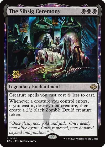The Sibsig Ceremony (Promos: Prerelease Cards) Near Mint Foil