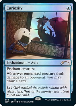 Curiosity (Secret Lair) Light Play Foil