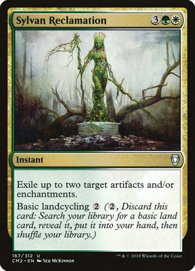 Sylvan Reclamation (Commander Anthology Volume II) Medium Play