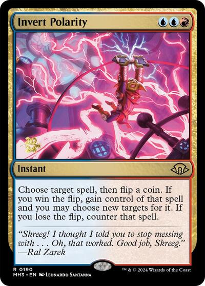 Invert Polarity (Promos: Prerelease Cards) Light Play Foil