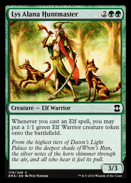 Lys Alana Huntmaster (Eternal Masters) Medium Play Foil