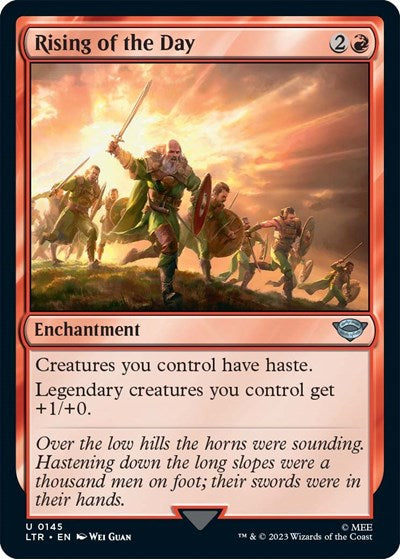 Rising of the Day (Universes Beyond: The Lord of the Rings: Tales of Middle-earth) Near Mint