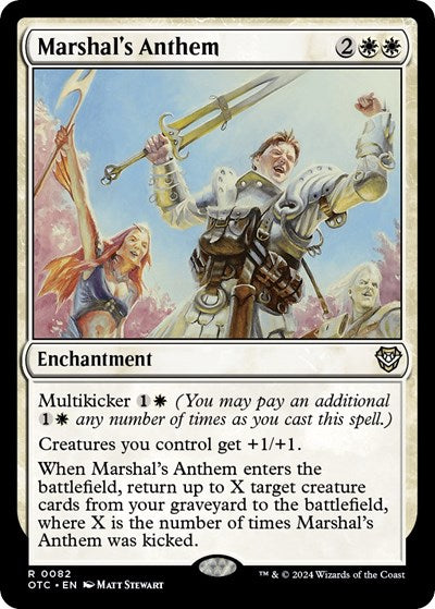 Marshal's Anthem (Commander: Outlaws of Thunder Junction) Light Play