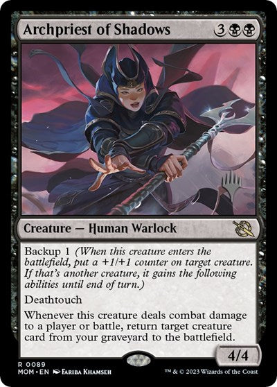 Archpriest of Shadows (Promo Pack: March of the Machine) Near Mint