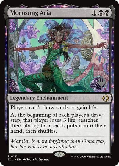 Mornsong Aria (Promo Pack: Lorwyn Eclipsed) Near Mint