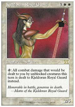 Kjeldoran Royal Guard (Classic 6th Edition) Medium Play