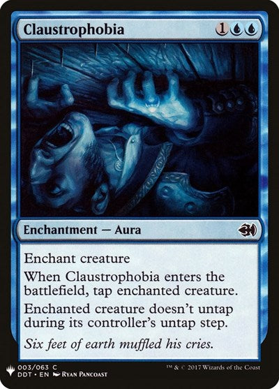 Claustrophobia (Mystery Booster) Light Play