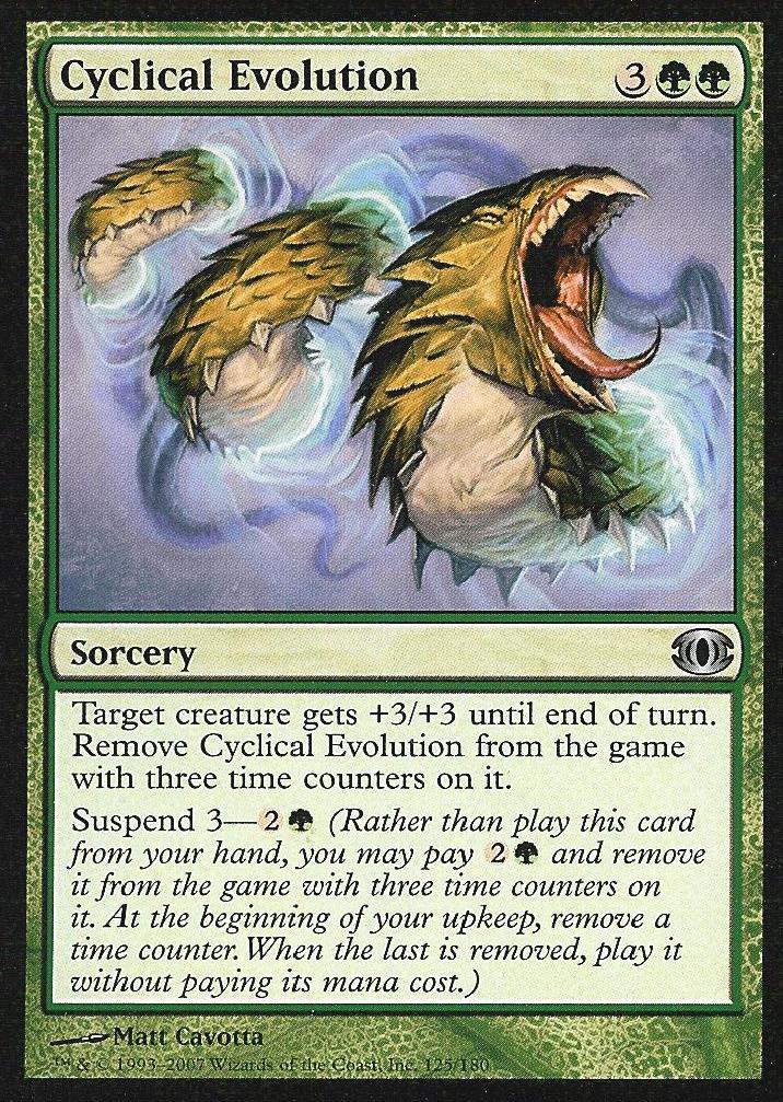 Cyclical Evolution|18|0|0.00