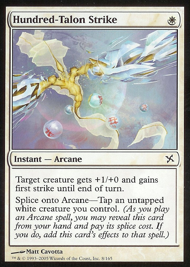 Hundred-Talon Strike (Betrayers of Kamigawa) Light Play