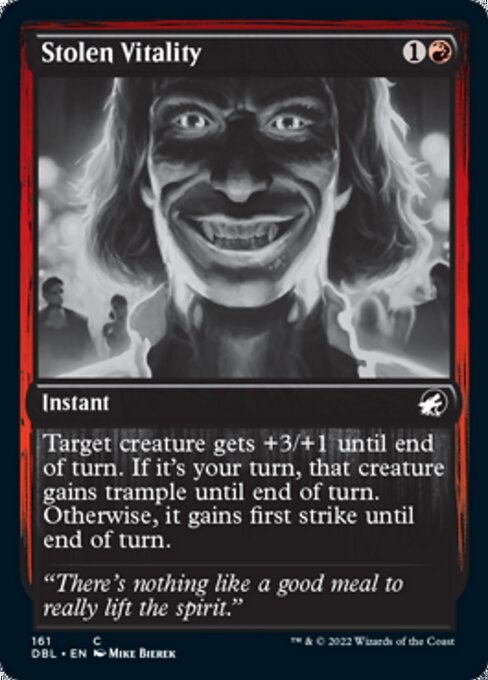 Stolen Vitality (Innistrad: Double Feature) Light Play Foil