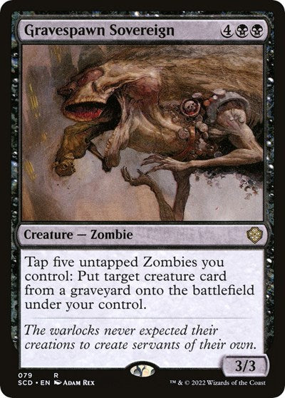 Gravespawn Sovereign (Commander 2022 Starter Decks) Near Mint