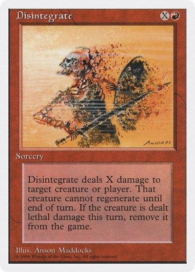 Disintegrate (Introductory Two-Player Set) Near Mint