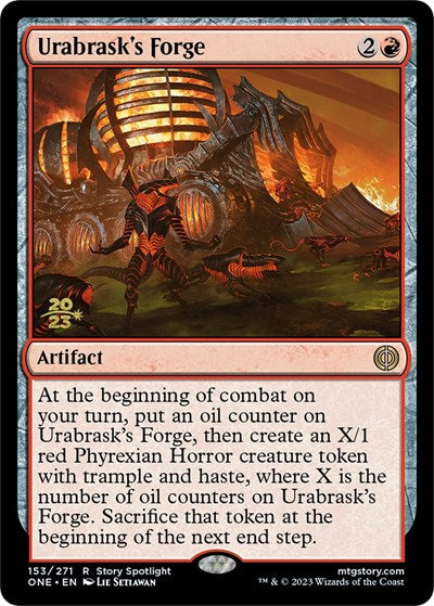 Urabrask's Forge (Promos: Prerelease Cards) Near Mint Foil