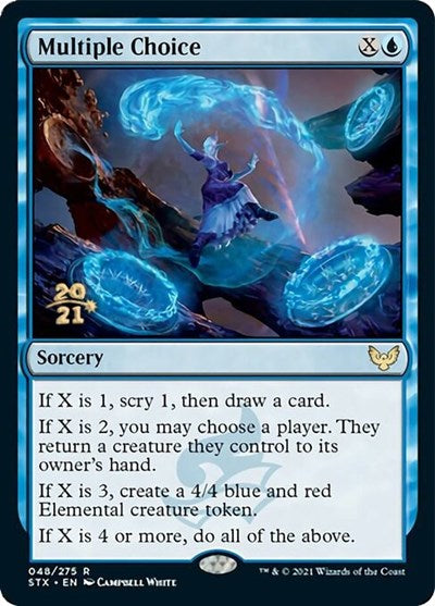 Multiple Choice (Promos: Prerelease Cards) Light Play Foil