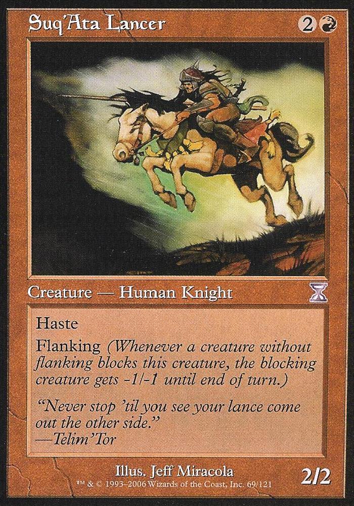 Suq'Ata Lancer (Time Spiral Time Shifted) Medium Play
