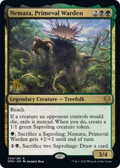 Nemata, Primeval Warden (Promos: Prerelease Cards) Near Mint Foil