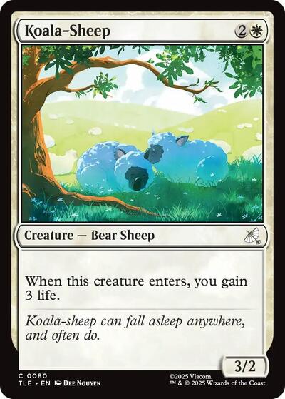 Koala-Sheep (Avatar: The Last Airbender: Eternal-Legal) Near Mint Foil