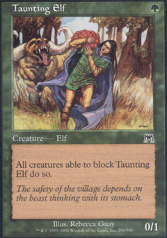 Taunting Elf (Onslaught) Near Mint Foil