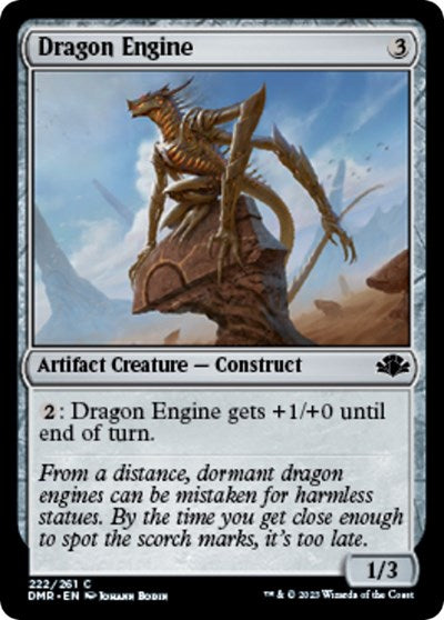 Dragon Engine (Dominaria Remastered) Medium Play