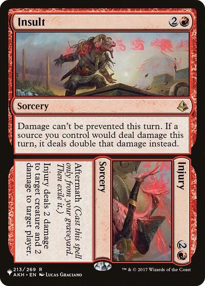 Insult / Injury (The List) Light Play
