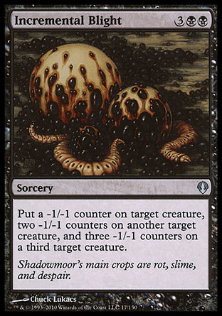 Incremental Blight (Archenemy) Medium Play