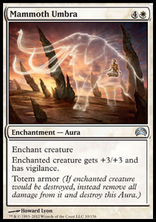 Mammoth Umbra (Planechase 2012) Medium Play