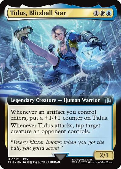 Tidus, Blitzball Star (Extended Art) (Universes Beyond: FINAL FANTASY) Near Mint Foil