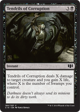 Tendrils of Corruption (Commander 2014 Edition) Light Play
