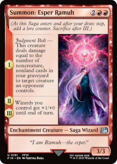 Summon: Esper Ramuh (Universes Beyond: FINAL FANTASY) Light Play