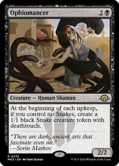 Ophiomancer (Modern Horizons 3) Light Play