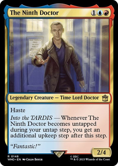 The Ninth Doctor (Universes Beyond: Doctor Who) Near Mint Foil