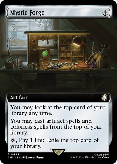 Mystic Forge (Extended Art) (Universes Beyond: Fallout) Light Play