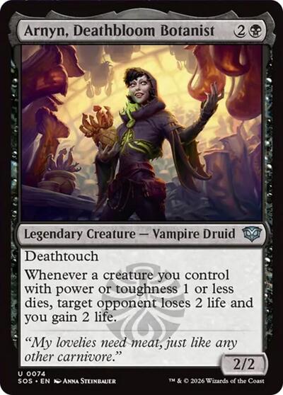 Arnyn Deathbloom Botanist|3|0|0.00