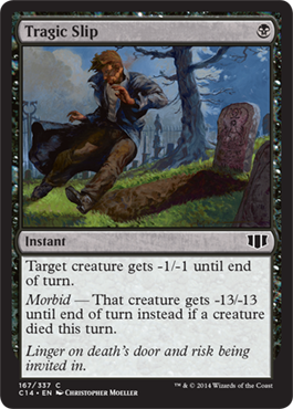 Tragic Slip (Commander 2014 Edition) Near Mint