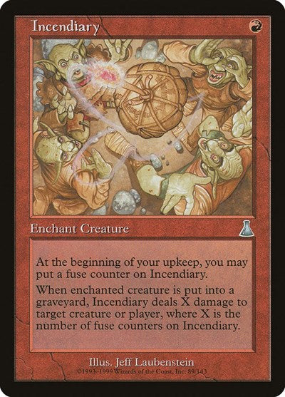 Incendiary (Urza's Destiny) Heavy Play