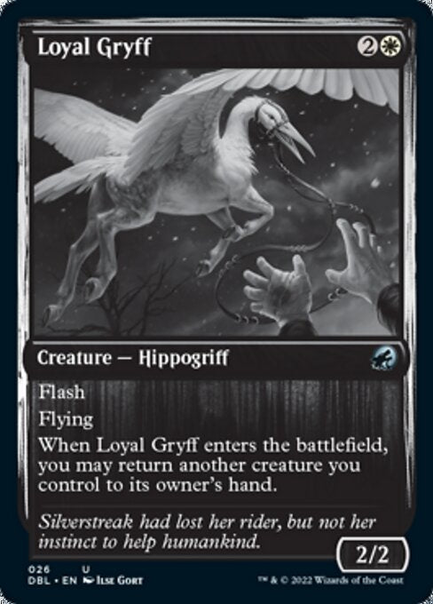 Loyal Gryff (Innistrad: Double Feature) Light Play