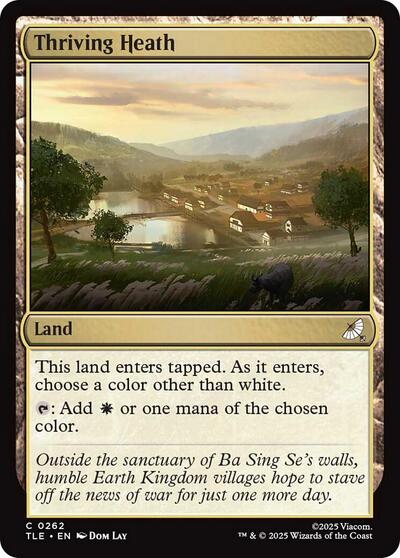 Thriving Heath (Avatar: The Last Airbender: Eternal-Legal) Near Mint Foil