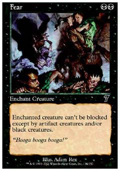 Fear (7th Edition) Near Mint Foil