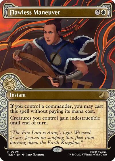 Flawless Maneuver (Showcase) (Avatar: The Last Airbender: Eternal-Legal) Near Mint