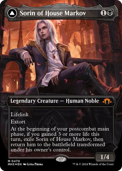 Sorin of House Markov Borderless Textured Foil|0|0|0.00