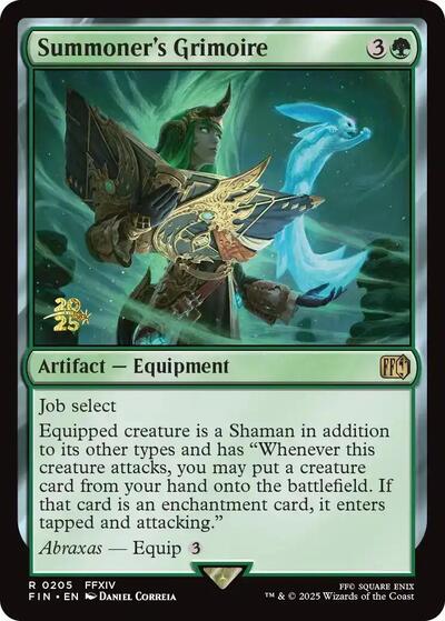 Summoner's Grimoire (Promos: Prerelease Cards) Light Play Foil