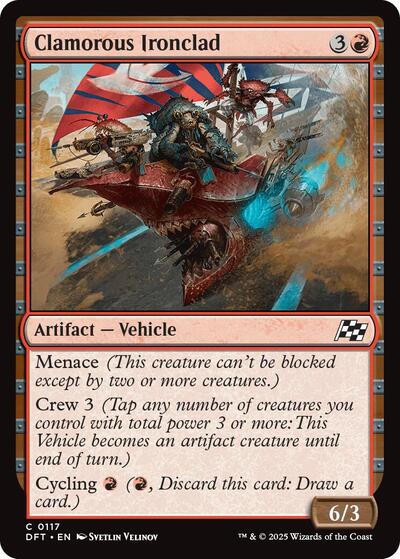 Clamorous Ironclad (Aetherdrift) Near Mint