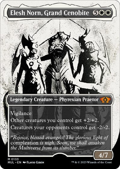 Elesh Norn, Grand Cenobite (Halo Foil) (March of the Machine: Multiverse Legends) Near Mint Foil