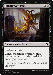 Unhallowed Pact (Duel Decks: Nissa vs Ob Nixilis) Medium Play