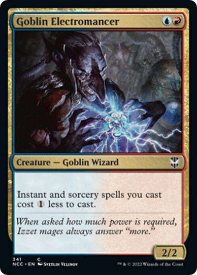 Goblin Electromancer (Commander: Streets of New Capenna) Near Mint