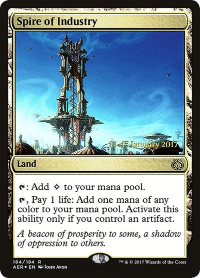 Spire of Industry (Promos: Prerelease Cards) Near Mint Foil