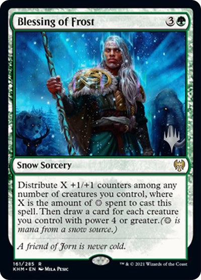 Blessing of Frost (Promo Pack: Kaldheim) Near Mint